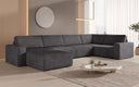 Modulare Sofalandschaft U Yuma aus Cord