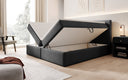 Boxspringbett Eleonora Bouclé mit Stauraum