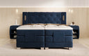Boxspringbett Livano Samt elektrisch verstellbar mit LED