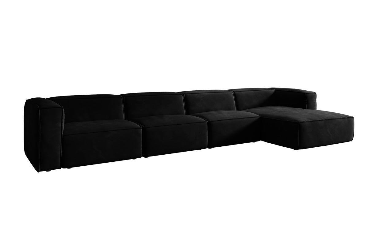 Designer Sofa Comfy L Maxi in Samt