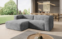 Designer Ecksofa Comfy Mini in Cord