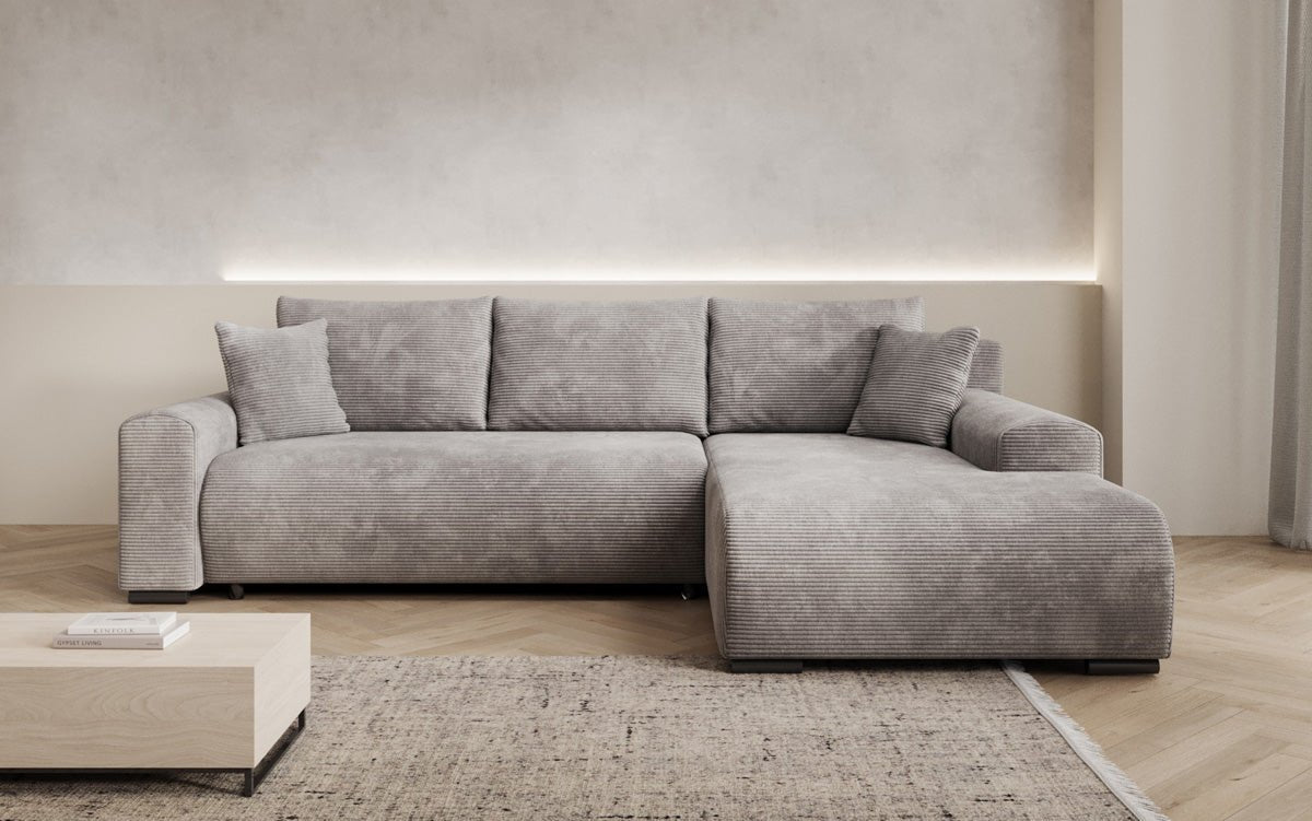 Designer Sofa Hanna mit Schlaffunktion und Stauraum