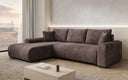 Designer Ecksofa Hanna mit Schlaffunktion und Stauraum
