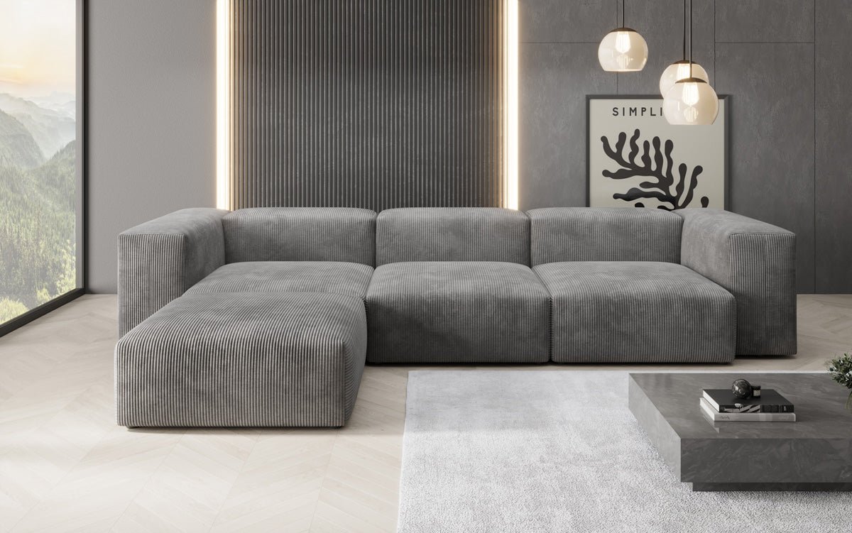Designer Sofa Snug in Cord