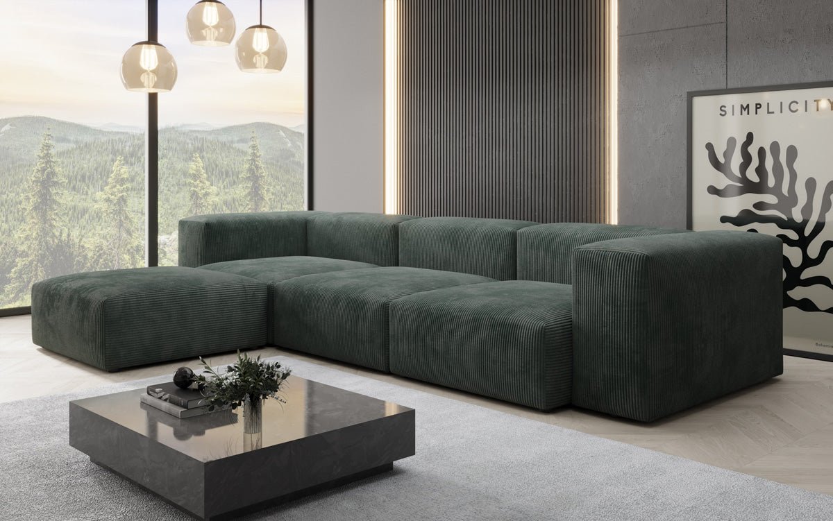 Designer Sofa Snug in Cord