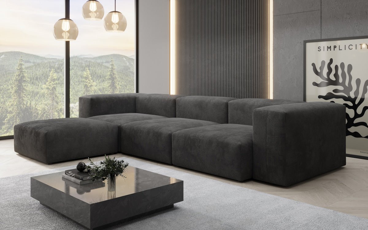 Designer Sofa Snug in Cord