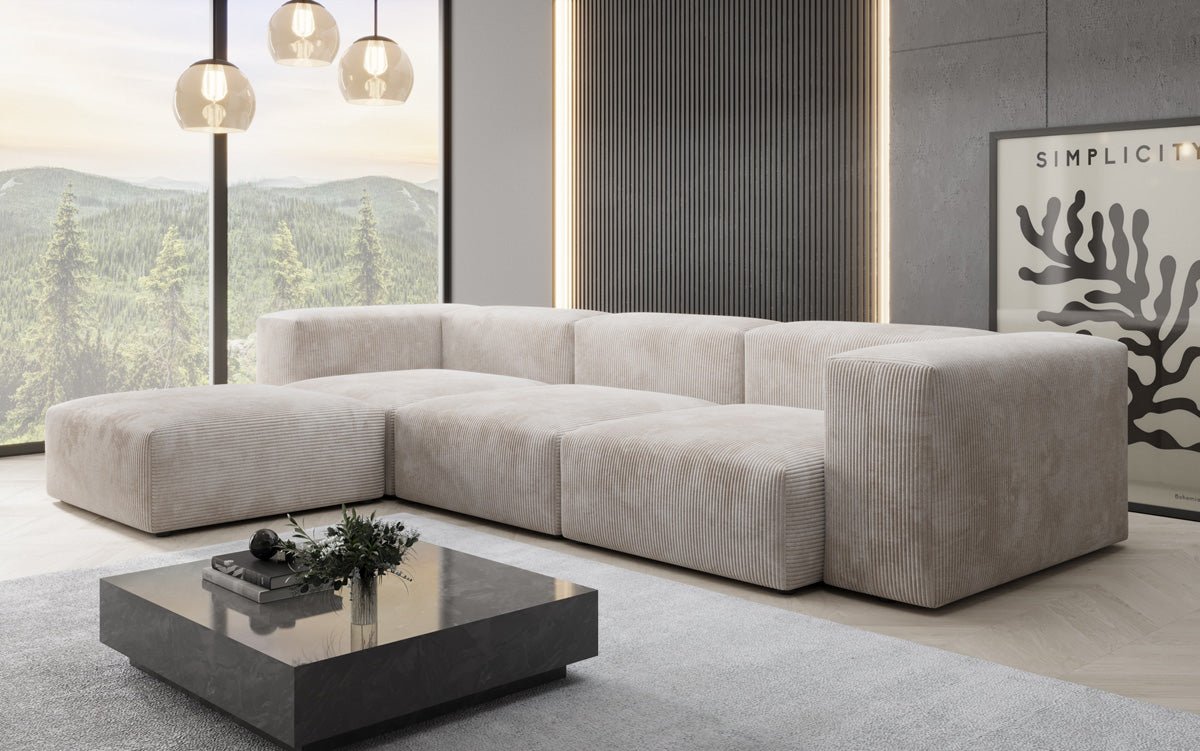 Designer Sofa Snug in Cord