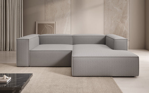 Designer Ecksofa Lesley Mini in Bouclé