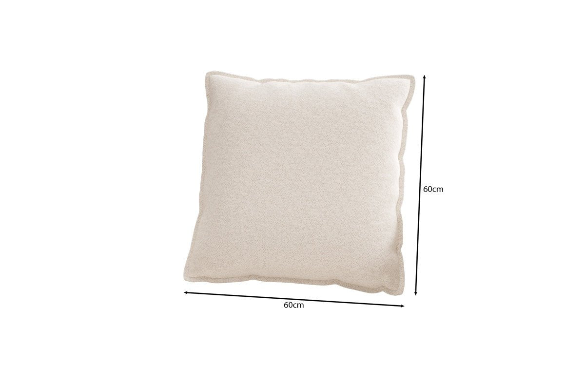 Zierkissen Lesley 60x60 in Strukturstoff