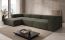 Designer Ecksofa Lesley in Bouclé