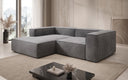 Designer Ecksofa Lesley Mini in Samt