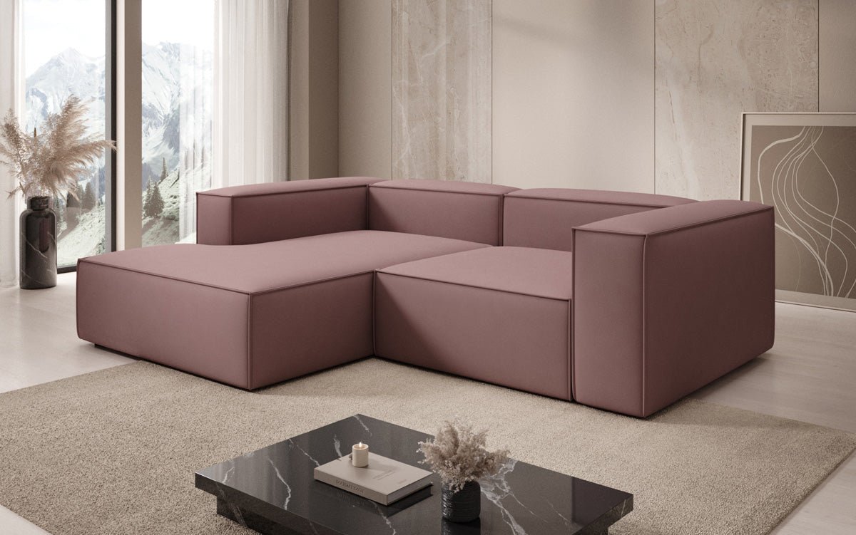 Designer Sofa Lesley L Mini in Stoff