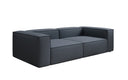 Designer Sofa Lesley 3 Sitzer in Stoff