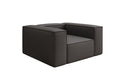 Designer Sofa-Sessel Lesley in Stoff