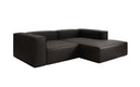 Designer Ecksofa Lesley Mini in Echtleder