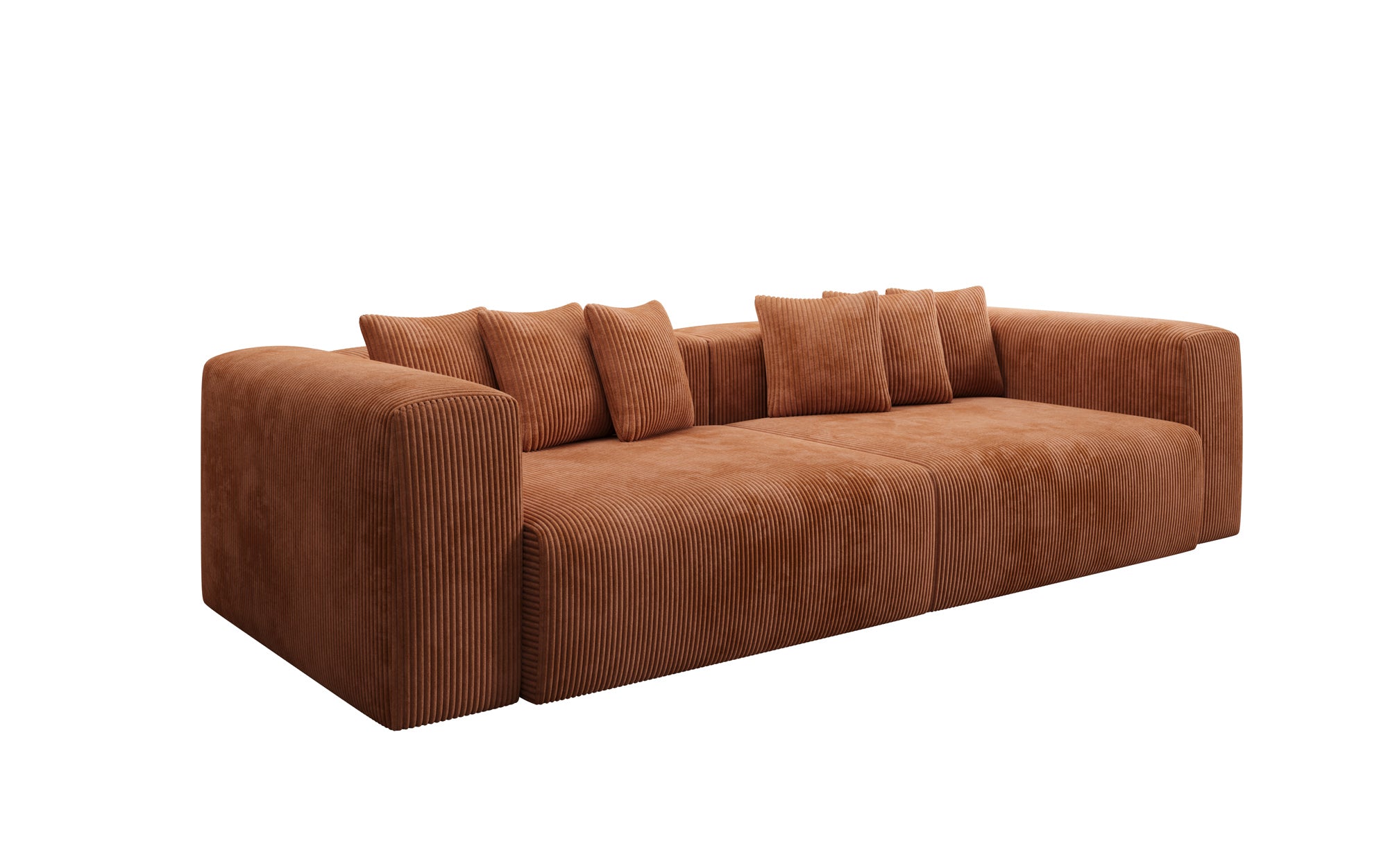 Designer Sofa Tully 3 Sitzer in Cord
