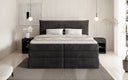 Boxspringbett Stella mit Stauraum in Cord