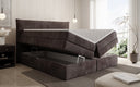 Boxspringbett Stella mit Stauraum in Cord