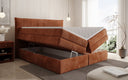Boxspringbett Stella mit Stauraum in Cord