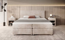 Boxspringbett Athene in Cord