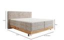Holzbett/Boxspringbett Nero mit Stauraum in Cord