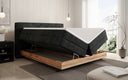 Holzbett/Boxspringbett Nero mit Stauraum in Cord