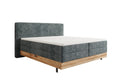 Holzbett/Boxspringbett Nero mit Stauraum in Cord