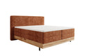 Holzbett/Boxspringbett Nero mit Stauraum in Cord