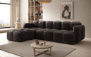 Designer Ecksofa Celly in Samt