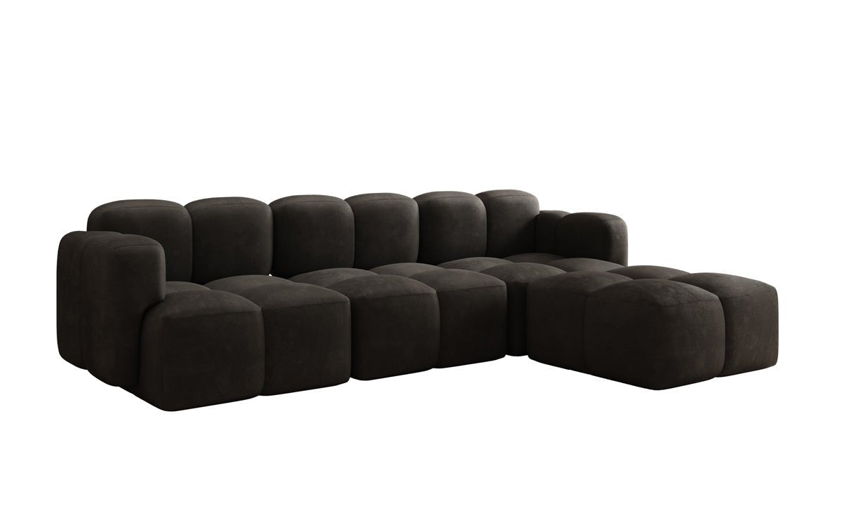 Designer L Sofa Celly in Samt