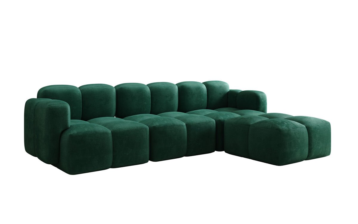 Designer L Sofa Celly in Samt
