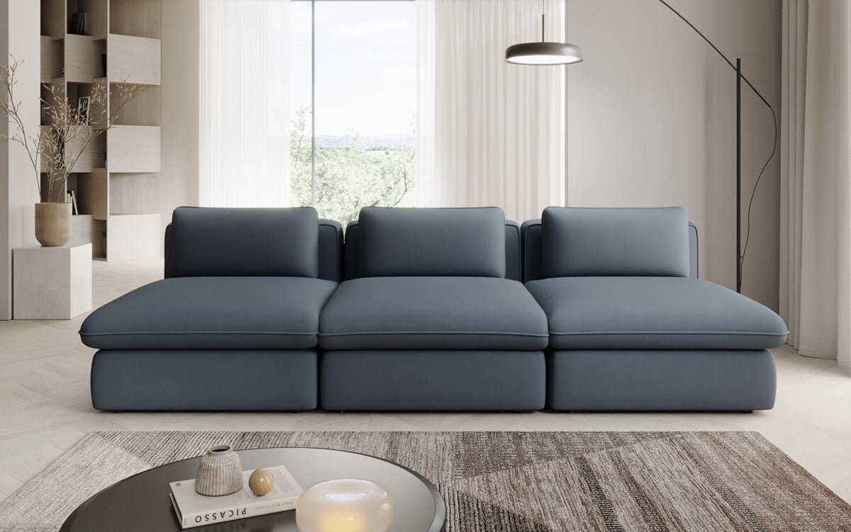 Designer Sofa Cuddle 3 Sitzer in Stoff