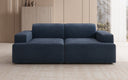 Designer 2 Sitzer Sofa Monza  in Samt