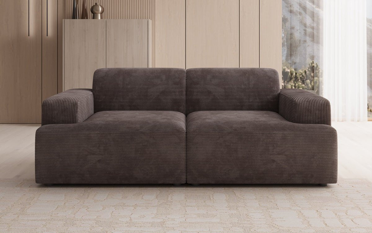 Designer 2 Sitzer Sofa Monza  in Cord
