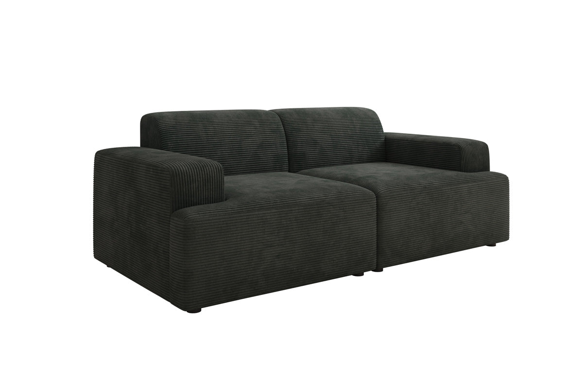 Designer 2 Sitzer Sofa Monza  in Cord
