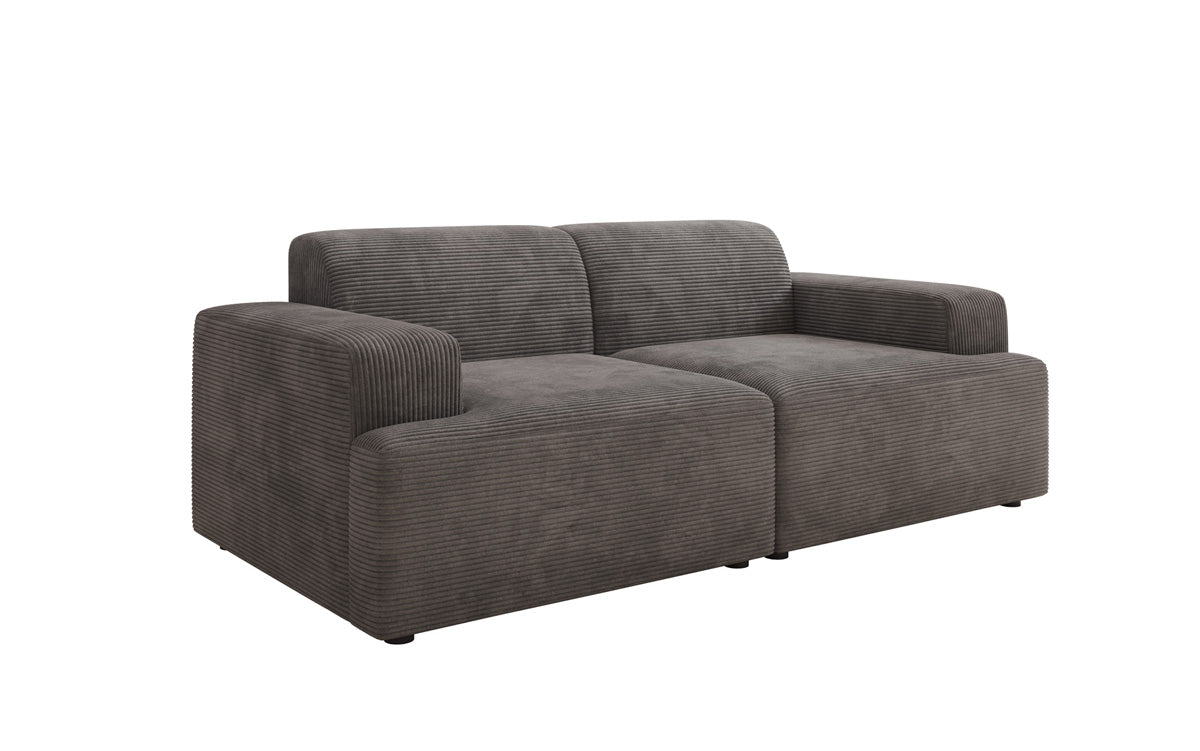 Designer 2 Sitzer Sofa Monza  in Cord