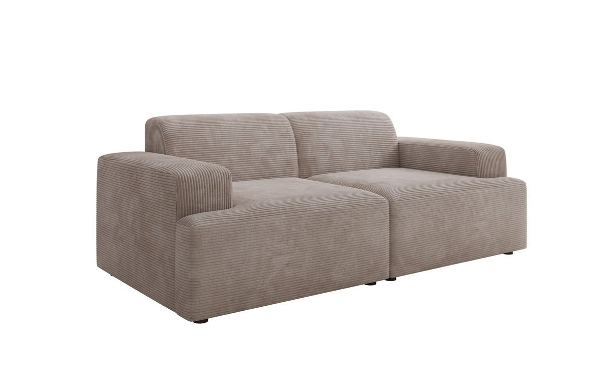 Designer 2 Sitzer Sofa Monza  in Cord