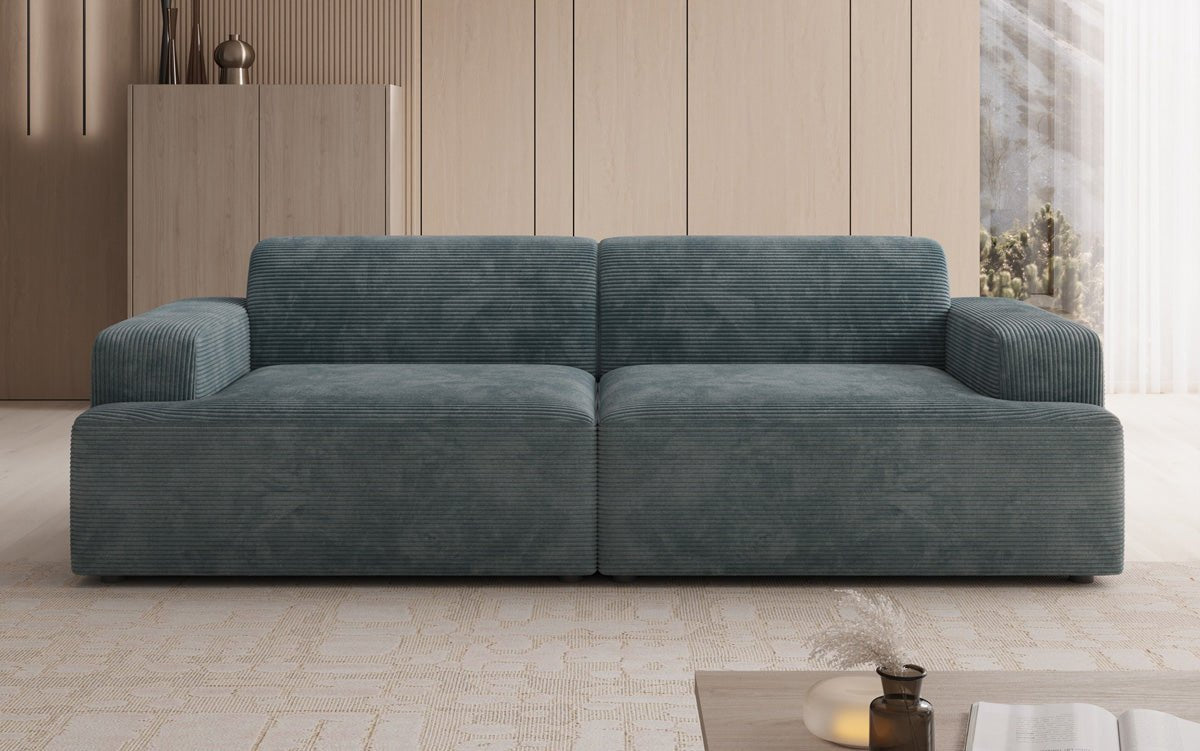 Designer 3 Sitzer Sofa Monza  in Cord