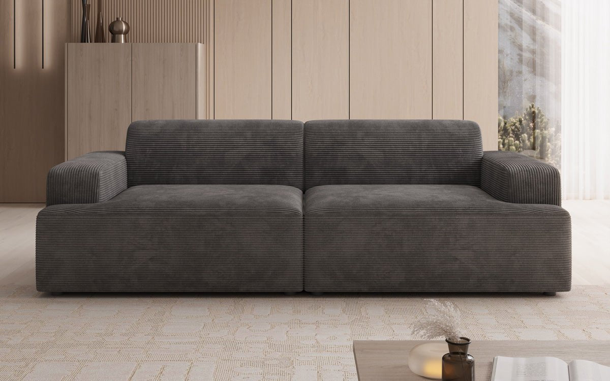 Designer 3 Sitzer Sofa Monza  in Cord