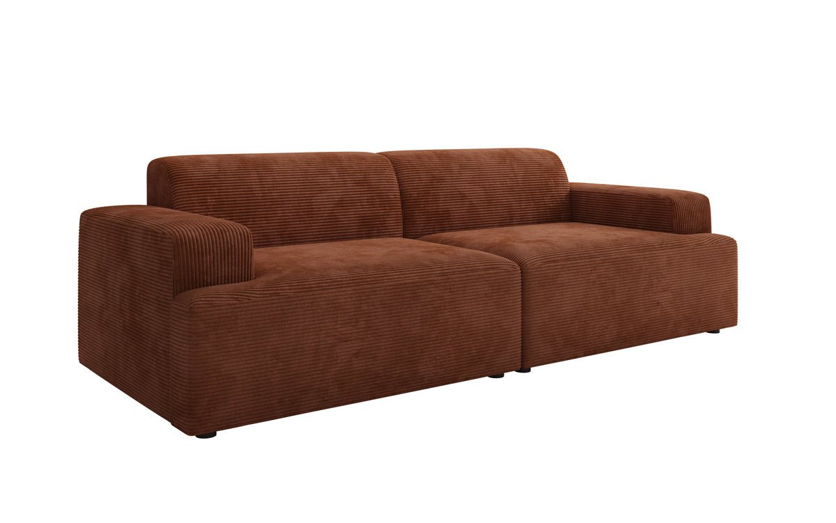 Designer 3 Sitzer Sofa Monza  in Cord