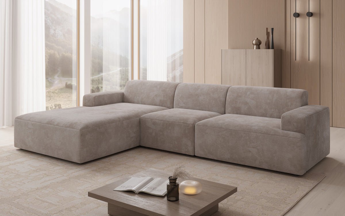 Designer Sofa Monza L Maxi in Cord