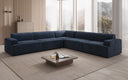 Designer Ecksofa Monza Wohnlandschaft XXL in Samt