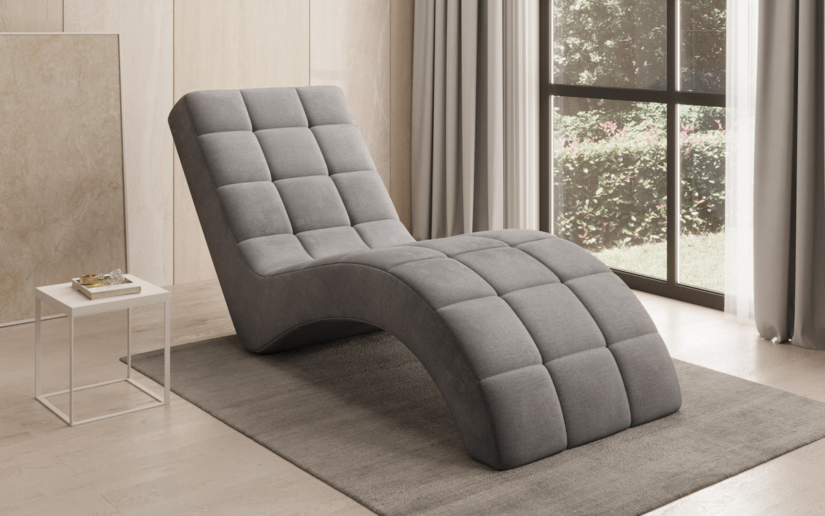 Designer Relax-Liege Nela in Samt