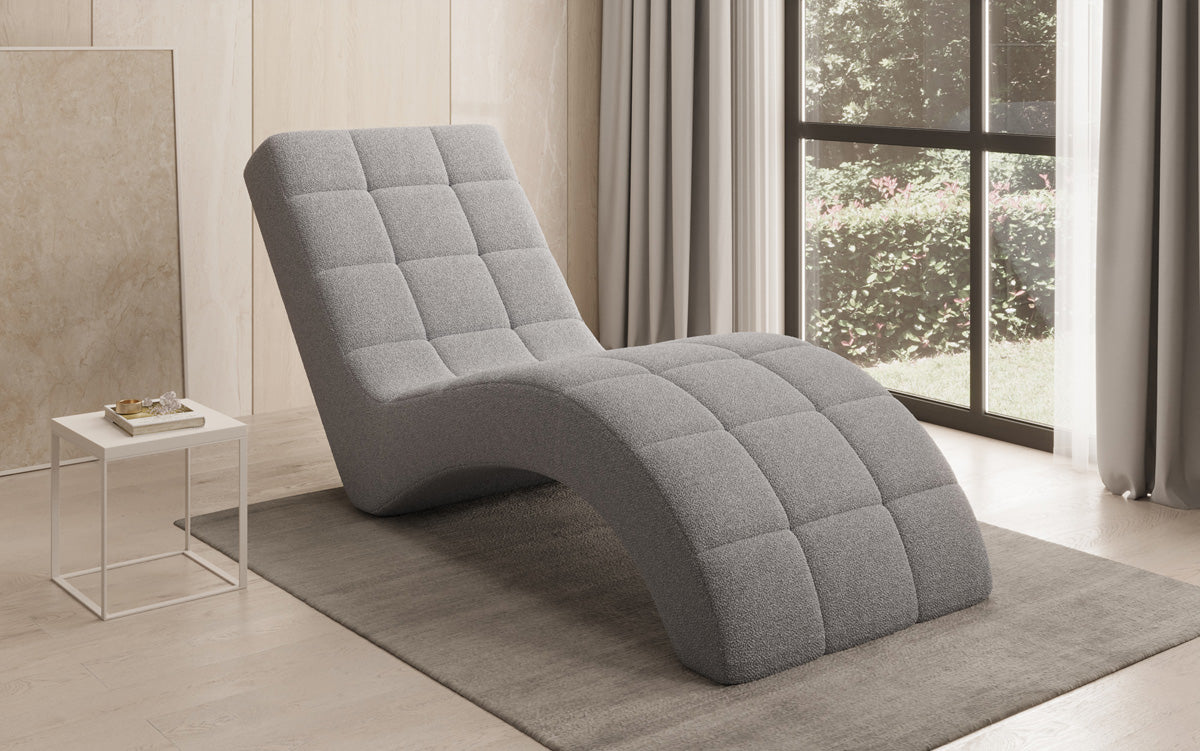 Designer Relax-Liege Nela in Bouclé