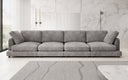 Designer 4 Sitzer Sofa Thalessa in Cord