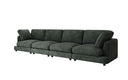 Designer 4 Sitzer Sofa Thalessa in Cord