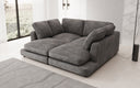 Designer Lounge-Sofa Thalessa in Cord