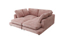 Designer Lounge-Sofa Thalessa in Cord