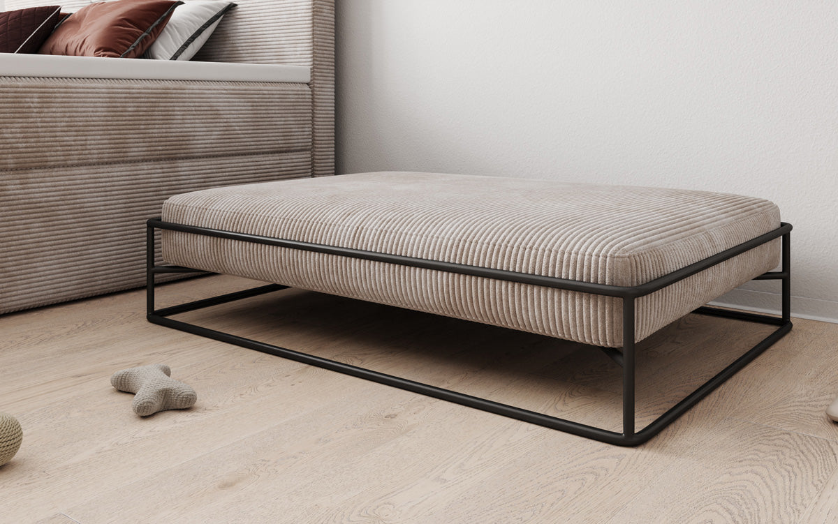 Hundebett Lumo 80 × 100 cm in Cord
