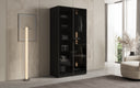 Moduro Luno – Design-Kleiderschrank mit Glasfront und LED-Innenbeleuchtung